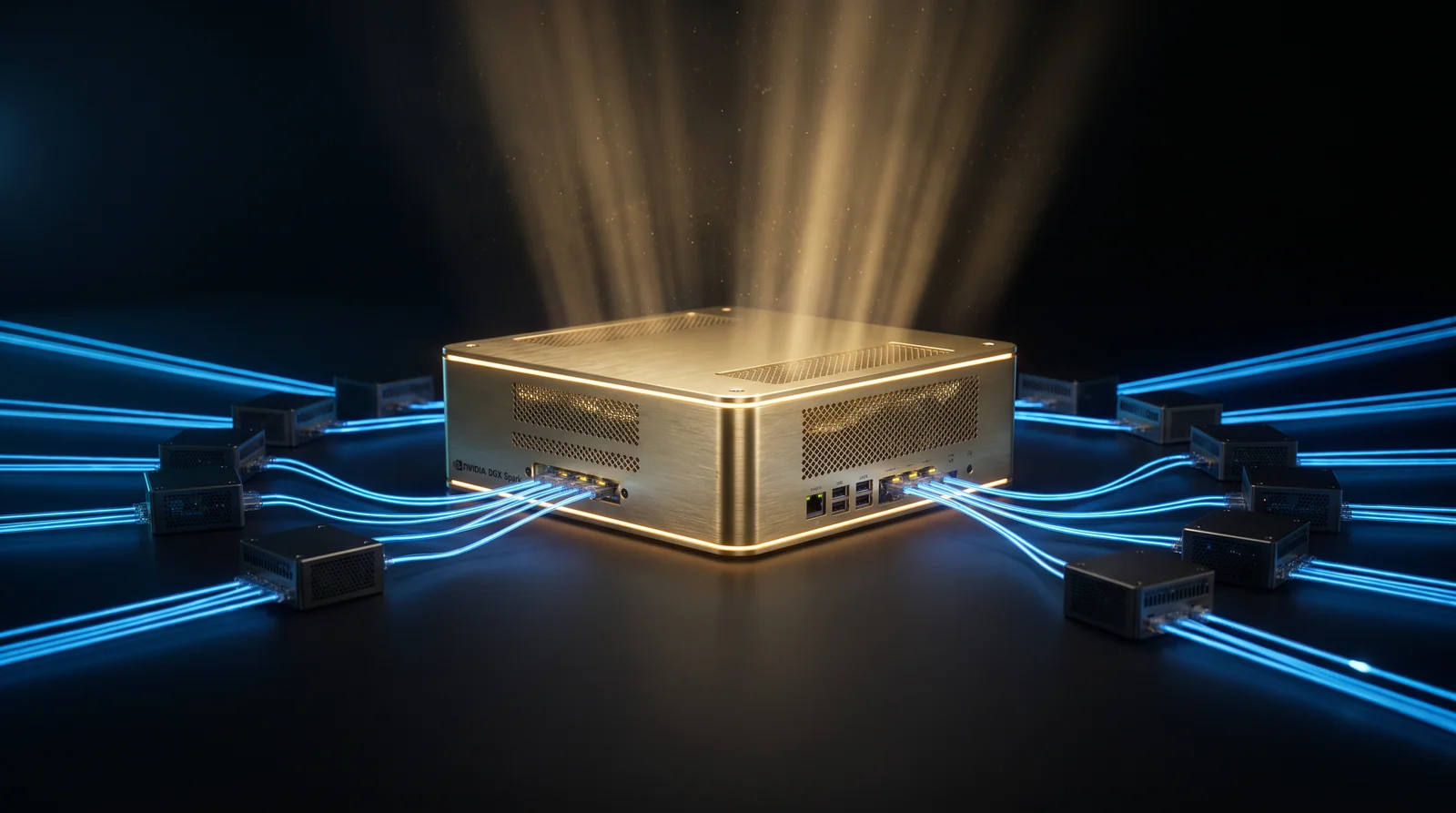 NVIDIA DGX Spark hardware powering PRIZM